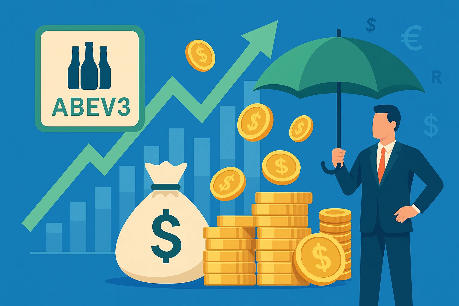 O Segredo dos Dividendos da ABEV3 para Blindar Sua Renda em 2025